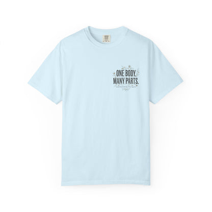 Mercy Manna One Body Many Parts Inspirational T-Shirt