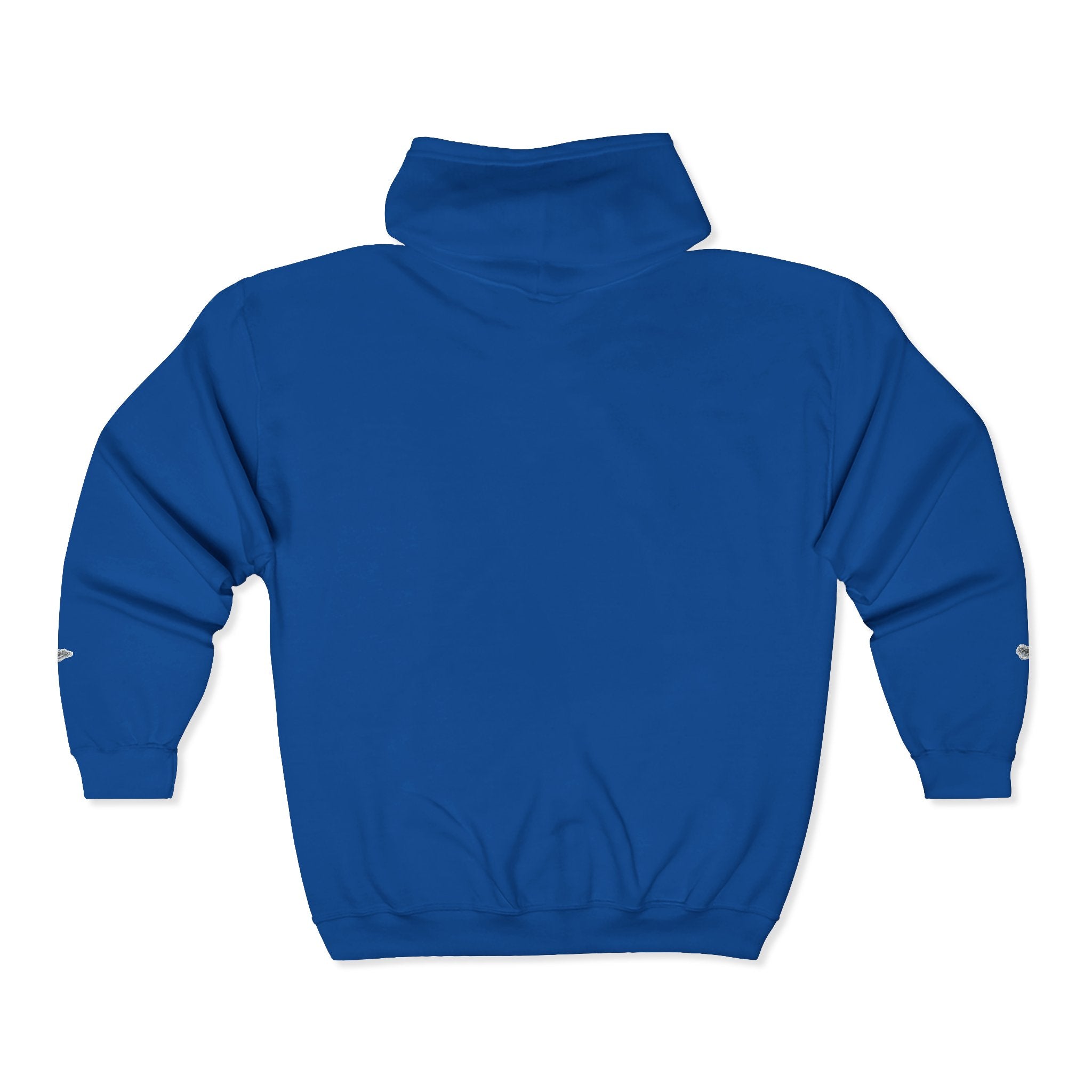 Christian Zip Hoodie — "A Guarded Heart" Abstract Faith Streetwear Jacket