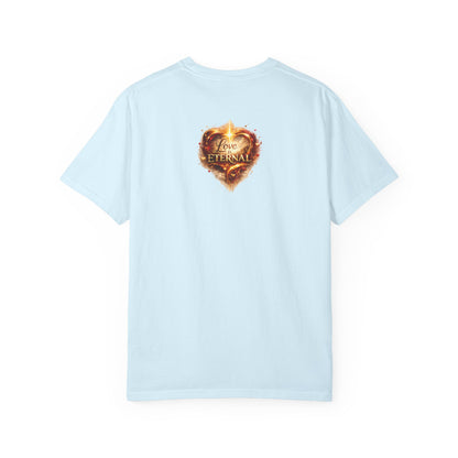"Love Is Eternal" Heart Graphic Tee — Unisex 1 Corinthians 13 T-Shirt