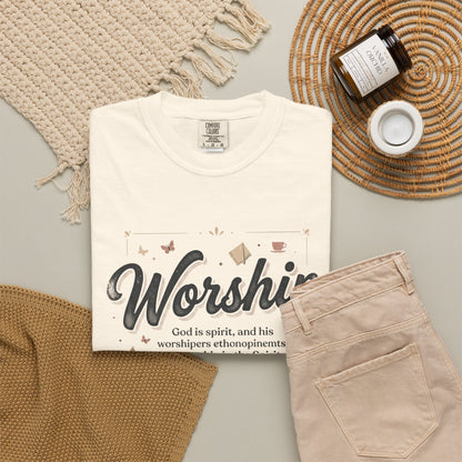 Mercy Manna Worship Inspirational T-Shirt