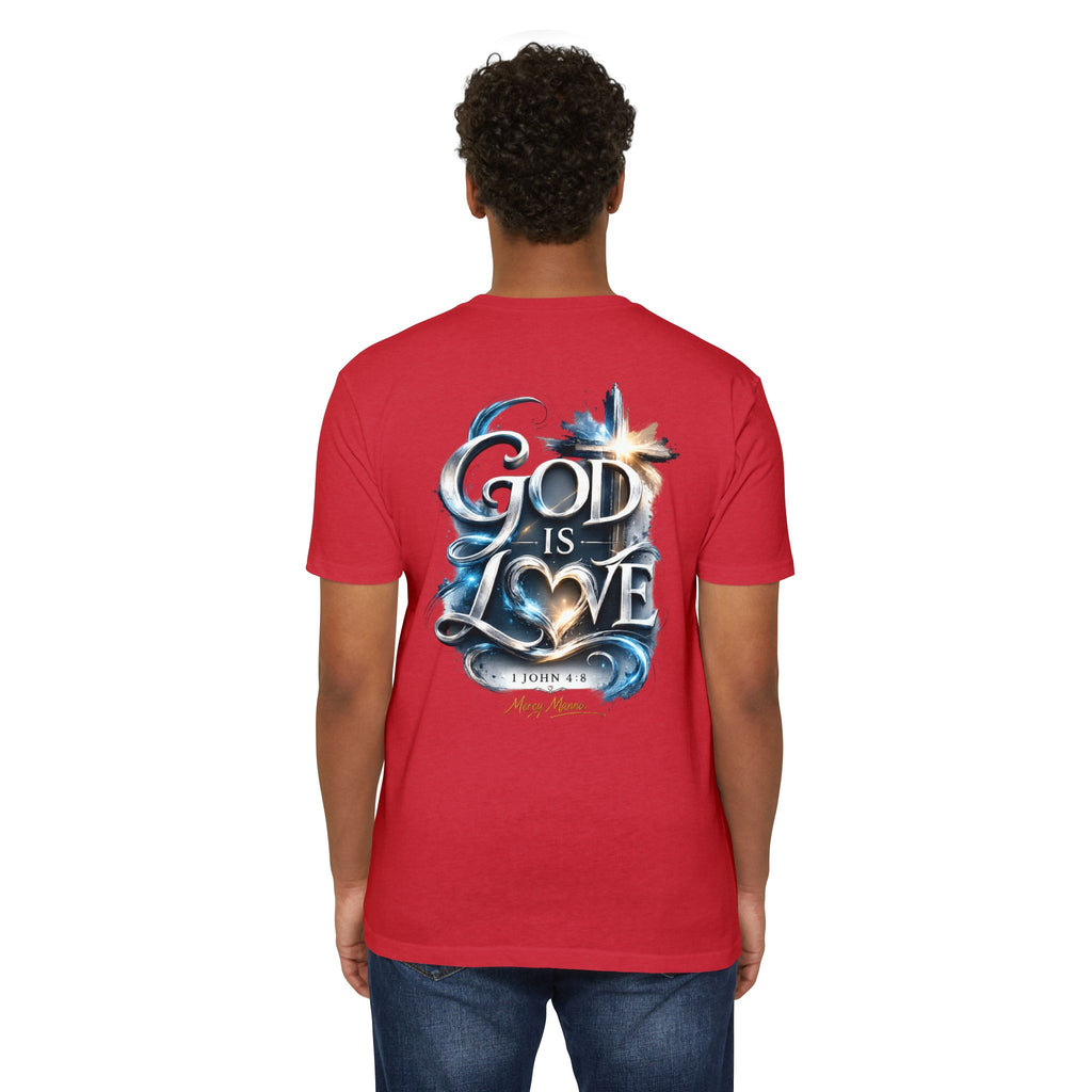God Is Love T-Shirt — Christian Faith Tee (1 John 4:8)