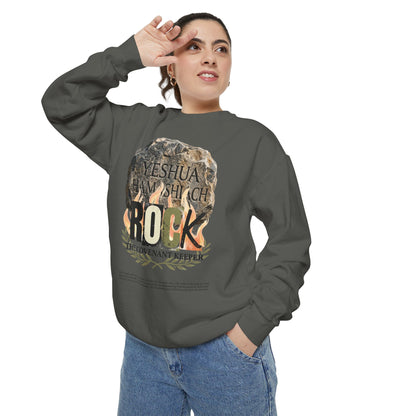 Mercy Manna Crewneck Sweatshirt – Abomination That Causes Desolation Love Graphic
