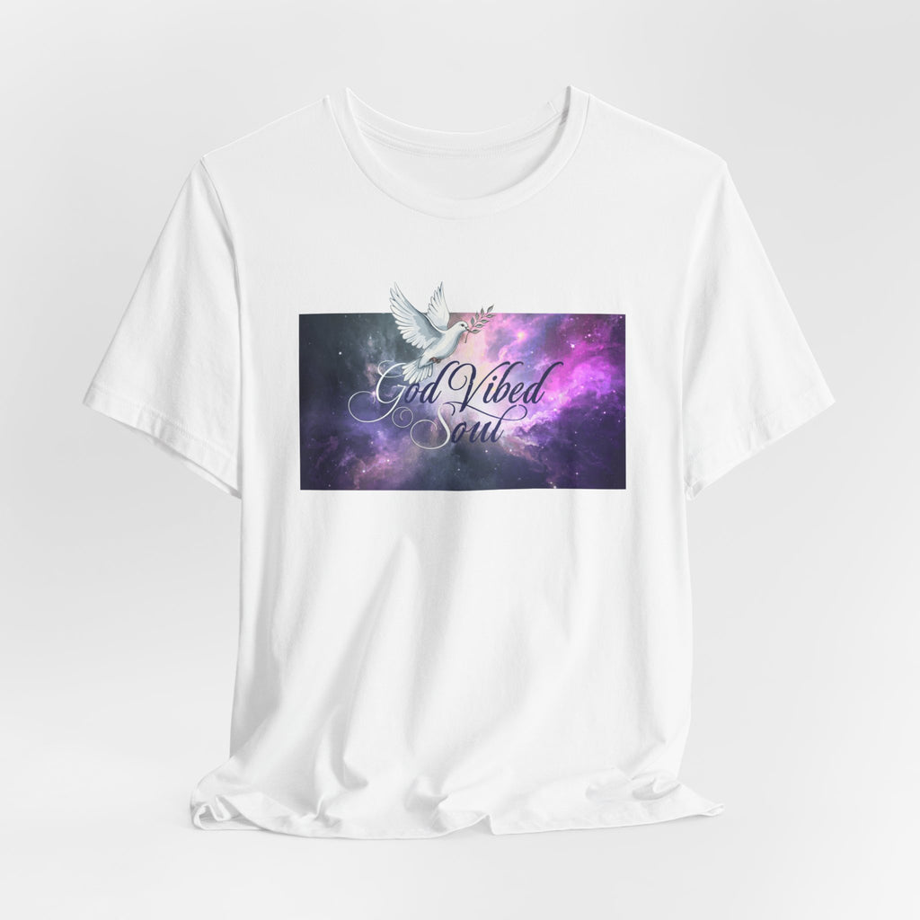 Christian Unisex Faith Tee — "God-Vibed Soul" Classic Jersey Short Sleeve