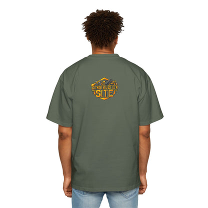 Construction Site Tee — "Coming Soon: Image of God" Graphic T-Shirt