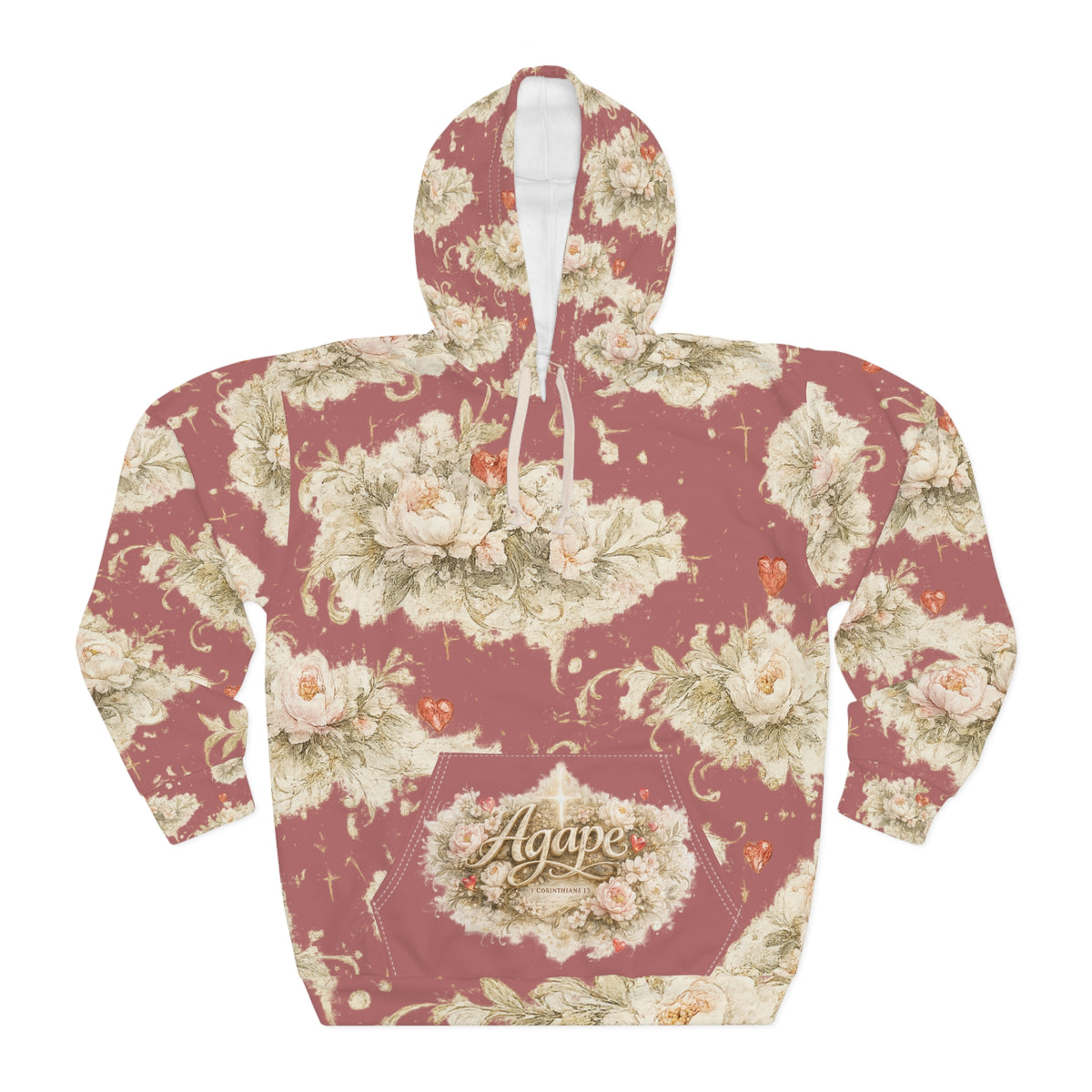 Floral Agape Hoodie
