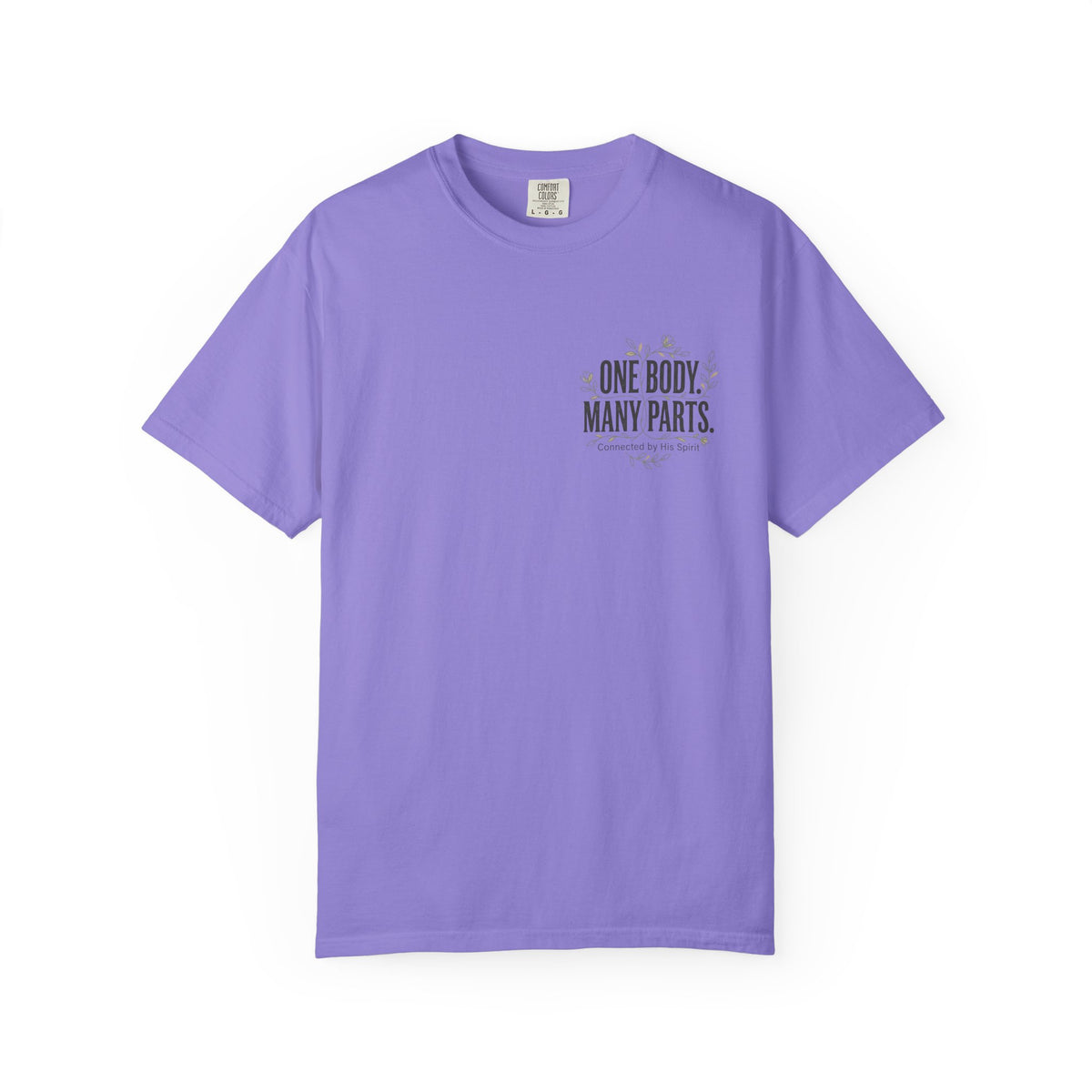 Mercy Manna One Body Many Parts Inspirational T-Shirt