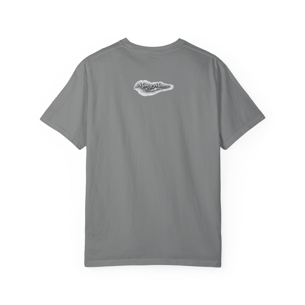 Love Never Fails Graphic Tee — Anchor Heart Print