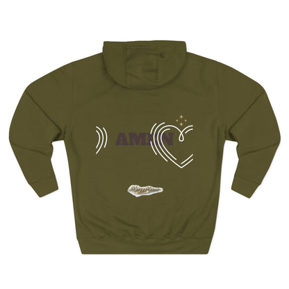 "Be Christlike" Honeybee Graphic Pullover Hoodie — Unisex Fleece Sweatshirt