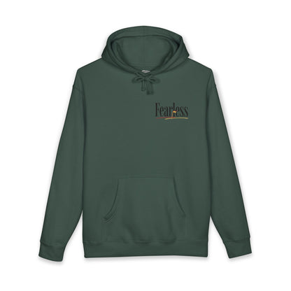 Fearless Script Graphic Hoodie — Unisex Pullover