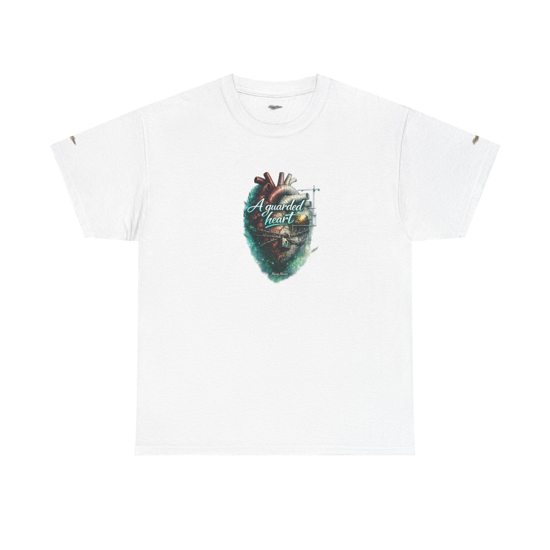 "A Guarded Heart" Graphic Tee — Unisex Cotton T-Shirt
