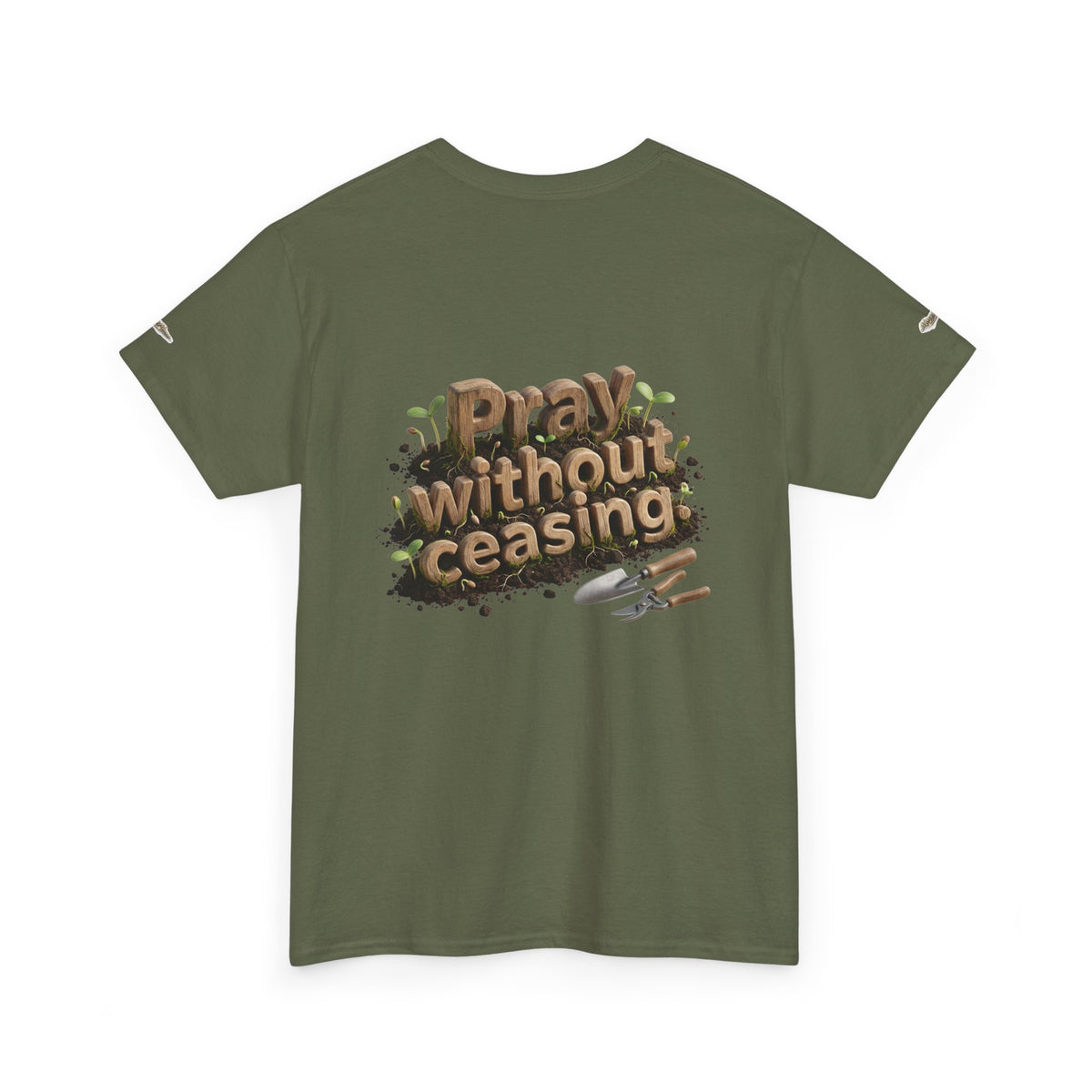 Pray Always Graphic Tee — Heavy Cotton T-Shirt