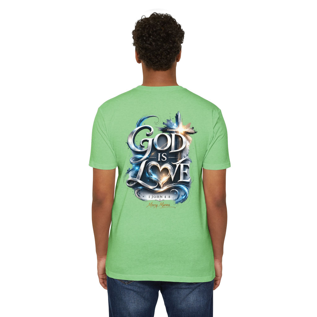 God Is Love T-Shirt — Christian Faith Tee (1 John 4:8)