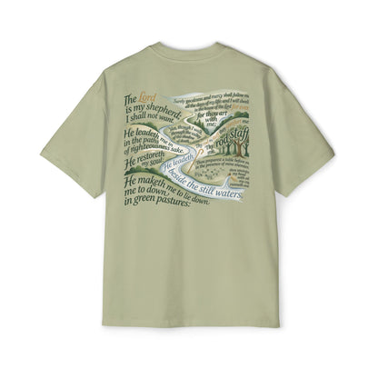 "Psalms 23" Oversized Graphic Tee — Men&