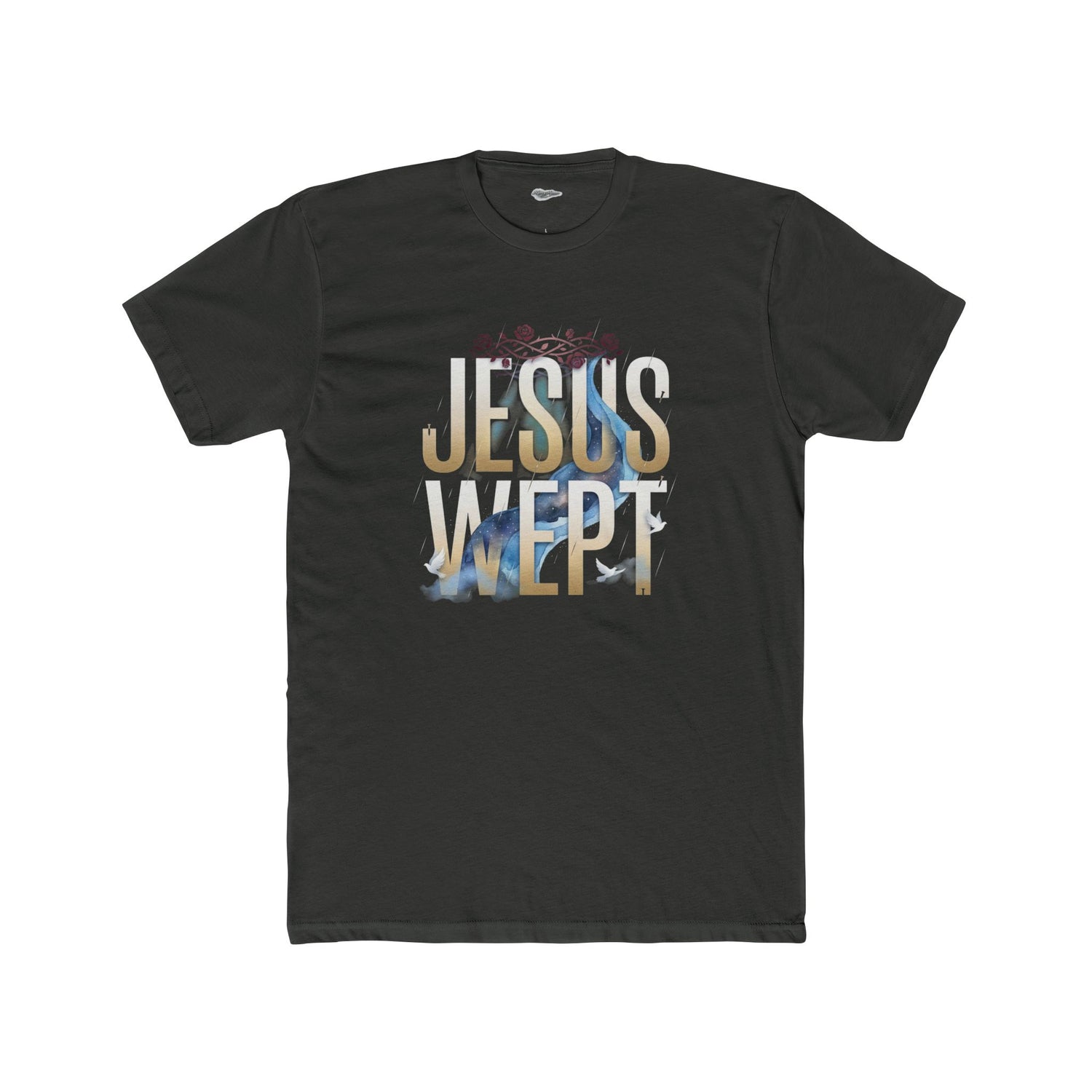 "Jesus Wept" Graphic Tee — Unisex Cotton T-Shirt