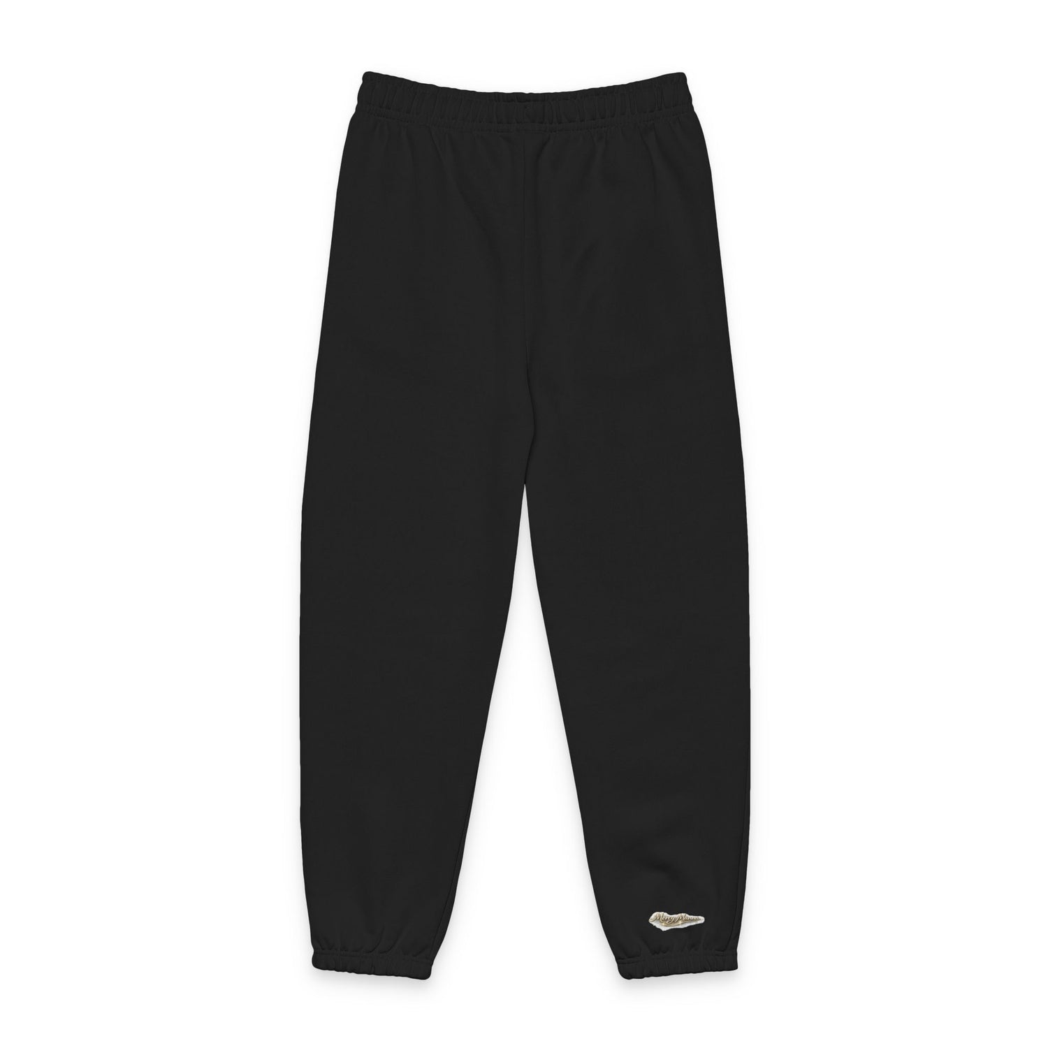 "I Am That I Am" Minimalist Sweatpants — Relaxed Fit Lounge Pants with Side Logo
