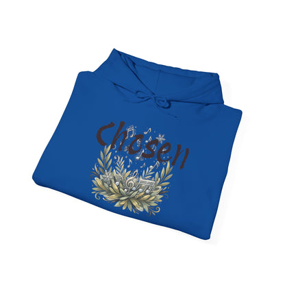 "Chosen &amp; Set Apart" Olive Leaf Graphic Pullover Hoodie — Unisex Sweatshirt