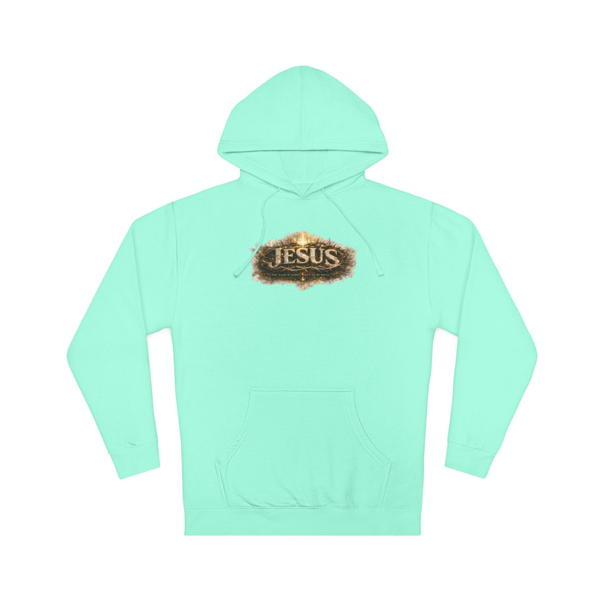 Graphic Hoodie — Rustic Gold Crown of thorns Pullover