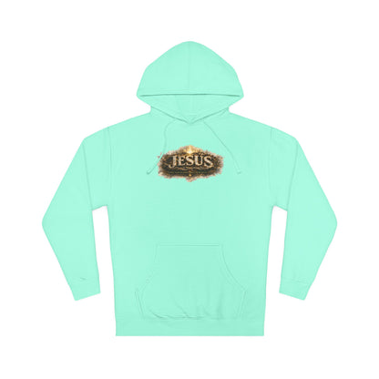 Graphic Hoodie — Rustic Gold Crown of thorns Pullover