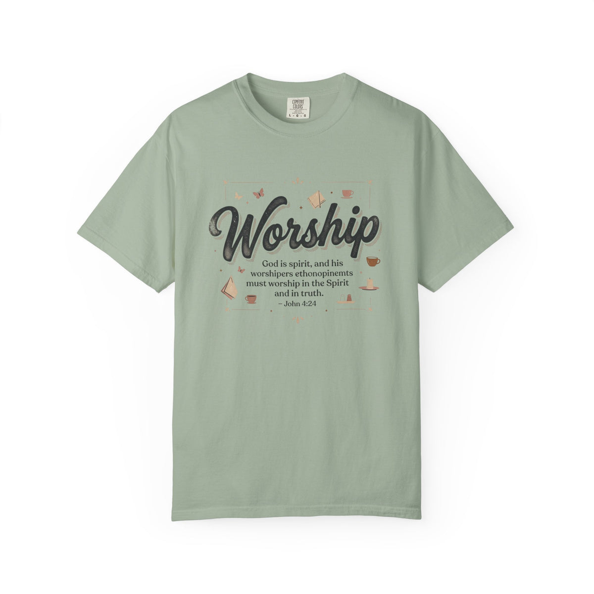 Mercy Manna Worship Inspirational T-Shirt