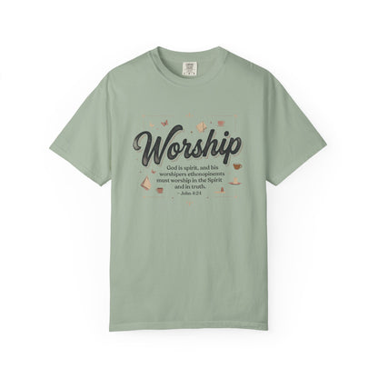 Mercy Manna Worship Inspirational T-Shirt