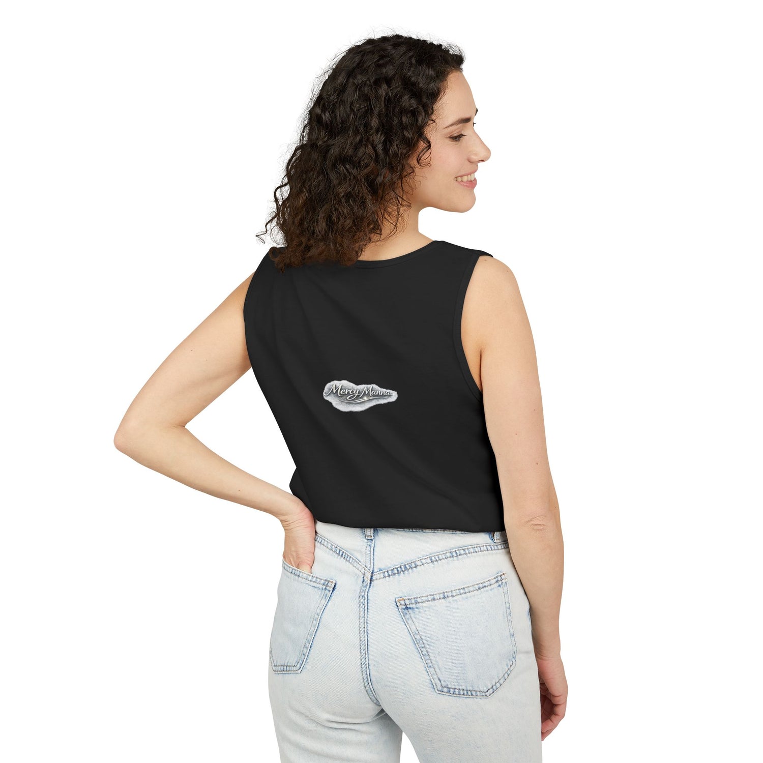 "Graced to Be Holy" Dove Graphic Tank Top — Women&