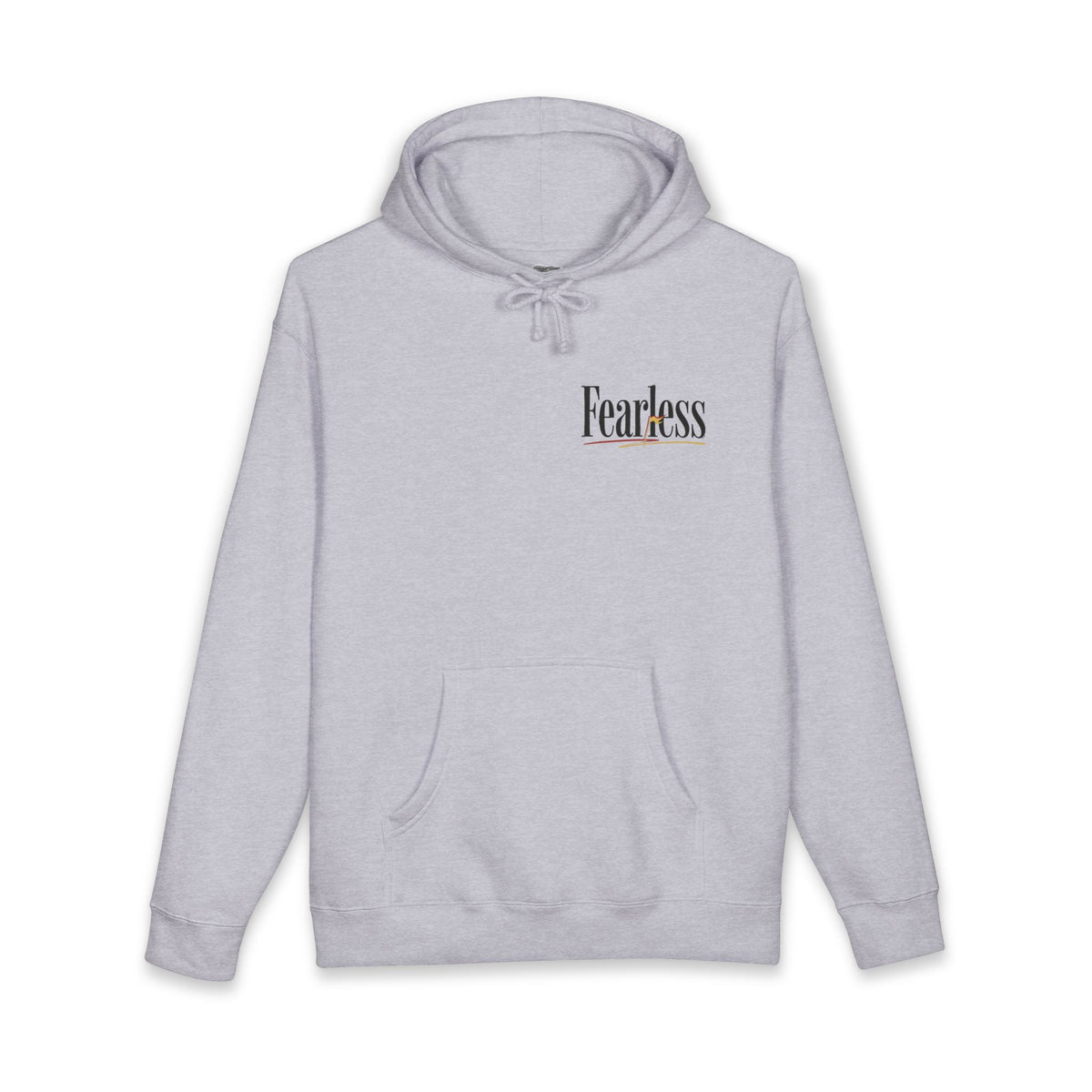 Fearless Script Graphic Hoodie — Unisex Pullover
