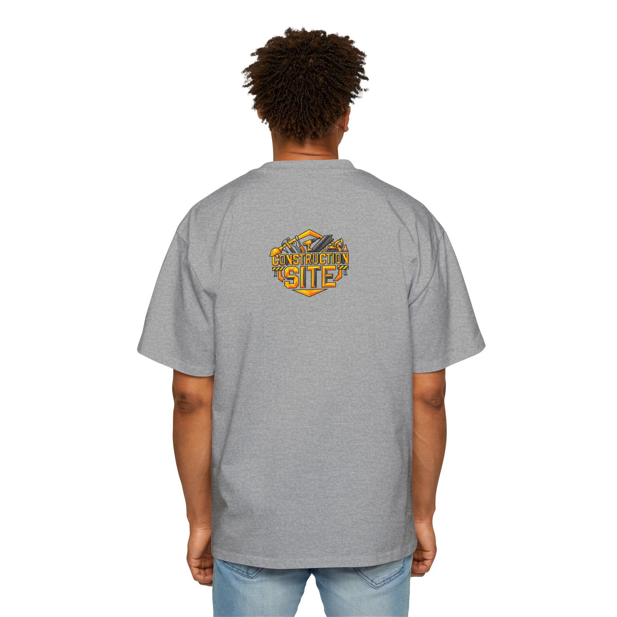 Construction Site Tee — "Coming Soon: Image of God" Graphic T-Shirt