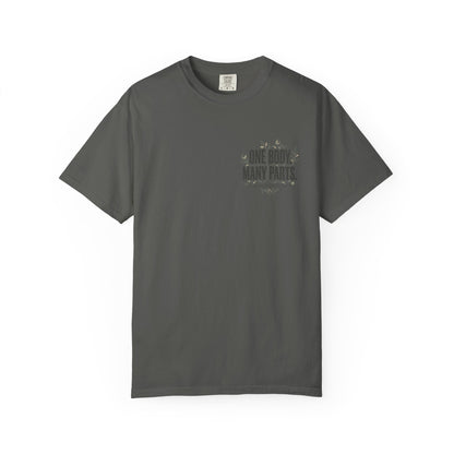 Mercy Manna One Body Many Parts Inspirational T-Shirt
