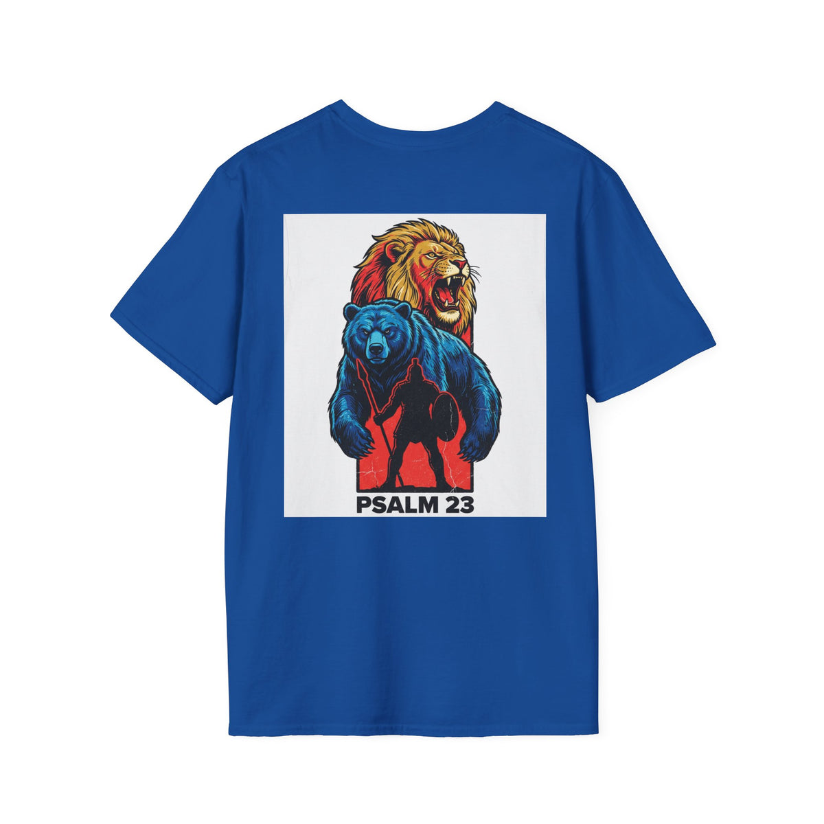 No Fear No Lack No Delay Tee — Psalm 23 Christian T-Shirt