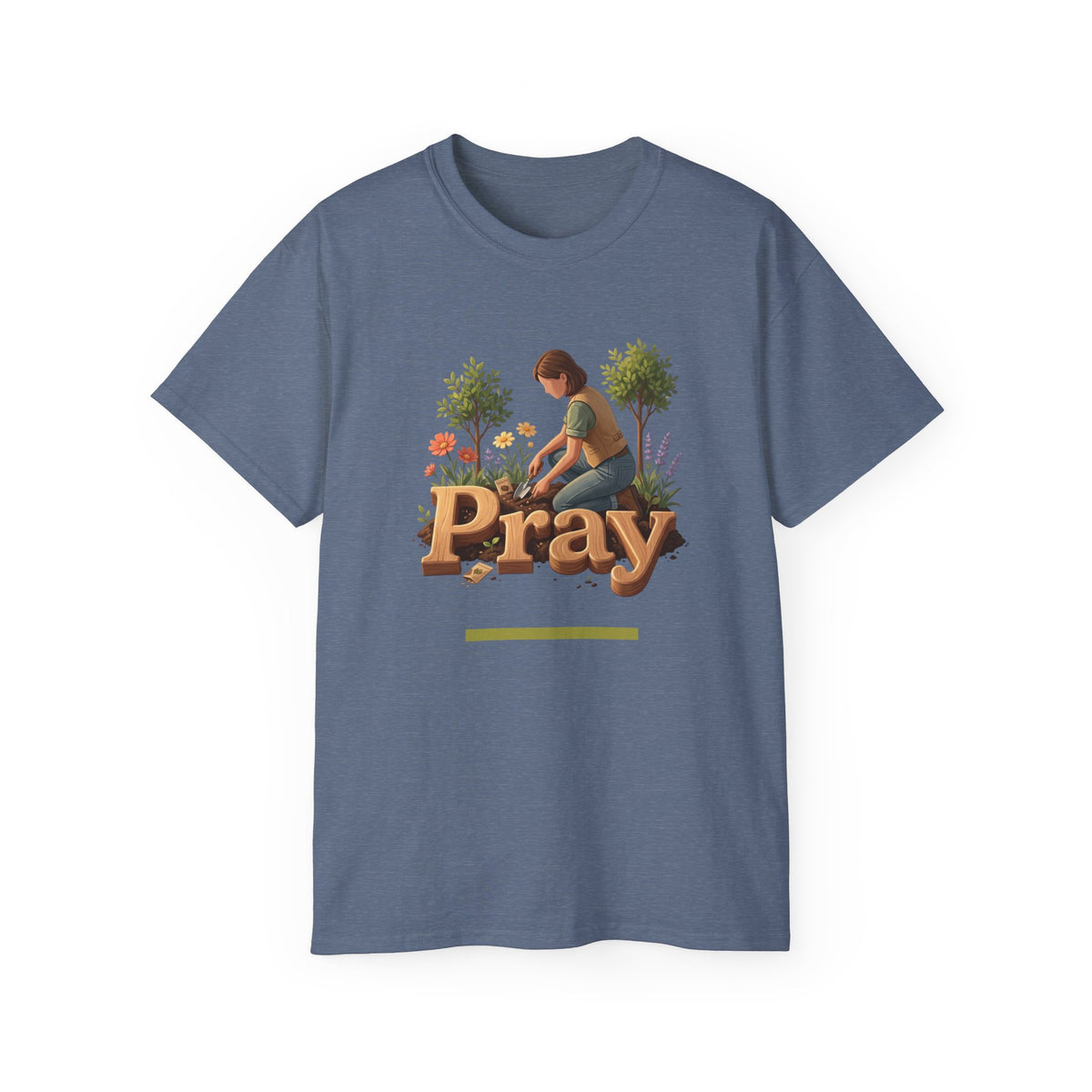 Pray Graphic Tee — Unisex Cotton T-Shirt