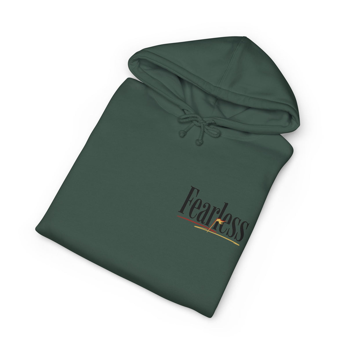 Fearless Script Graphic Hoodie — Unisex Pullover