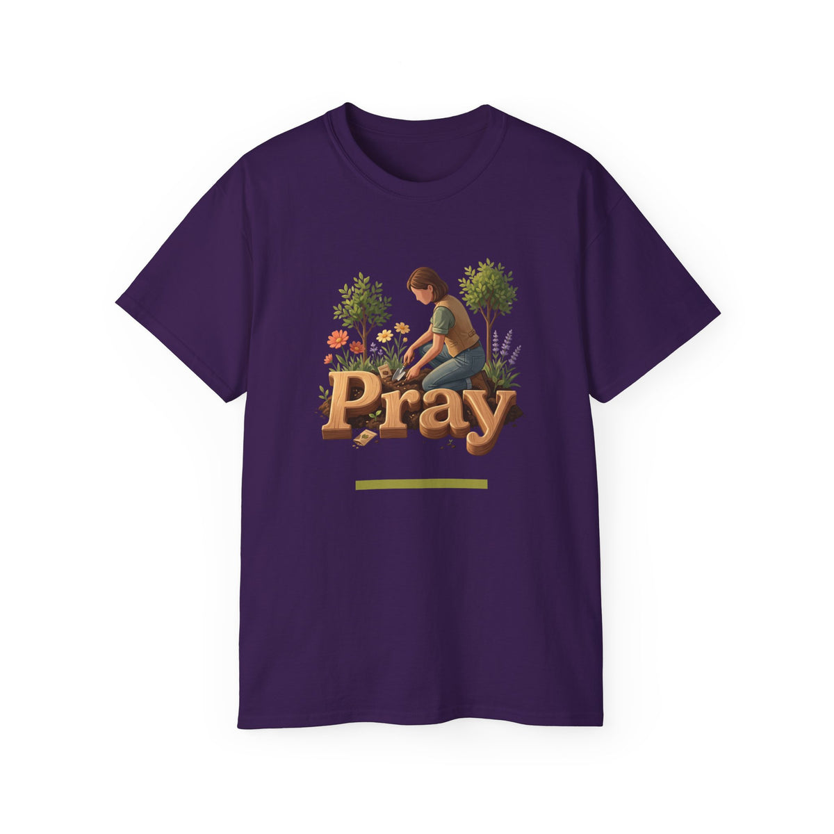 Pray Graphic Tee — Unisex Cotton T-Shirt