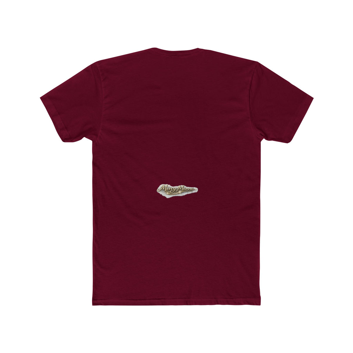 "Not By Might" Vintage Cloud Typography Tee — Unisex Zechariah 4:6 Graphic T-Shirt