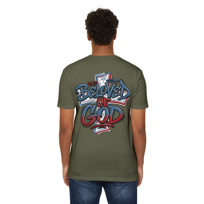 Mercy Manna Beloved of G T-Shirt – Motorcycle Love Graphic Tee