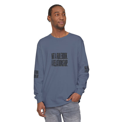 Mercy Manna Not a Rulebook a Relationship Long Sleeve T-Shirt