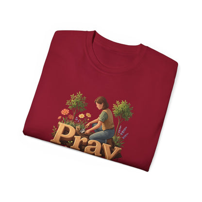 Pray Graphic Tee — Unisex Cotton T-Shirt