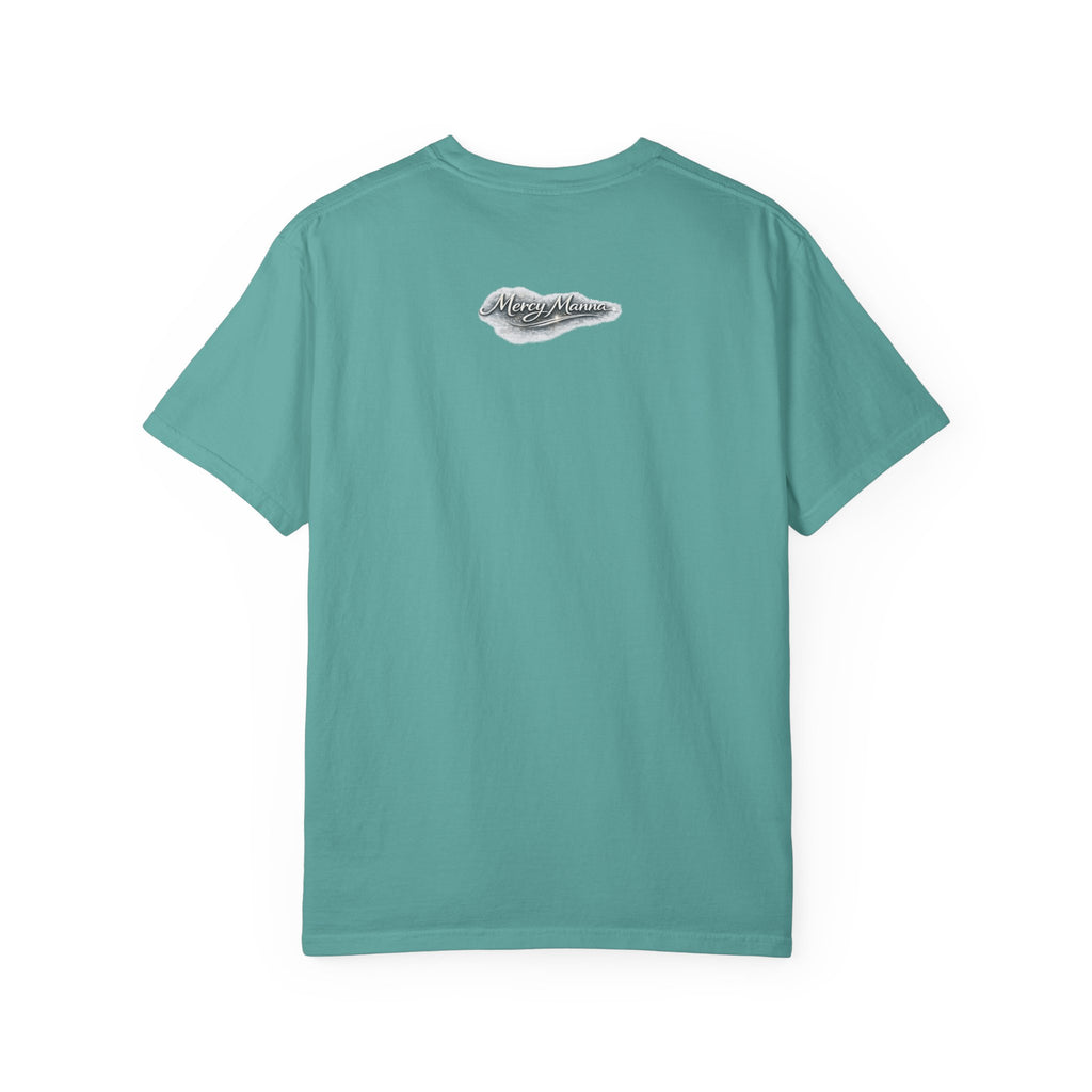 Love Never Fails Graphic Tee — Anchor Heart Print