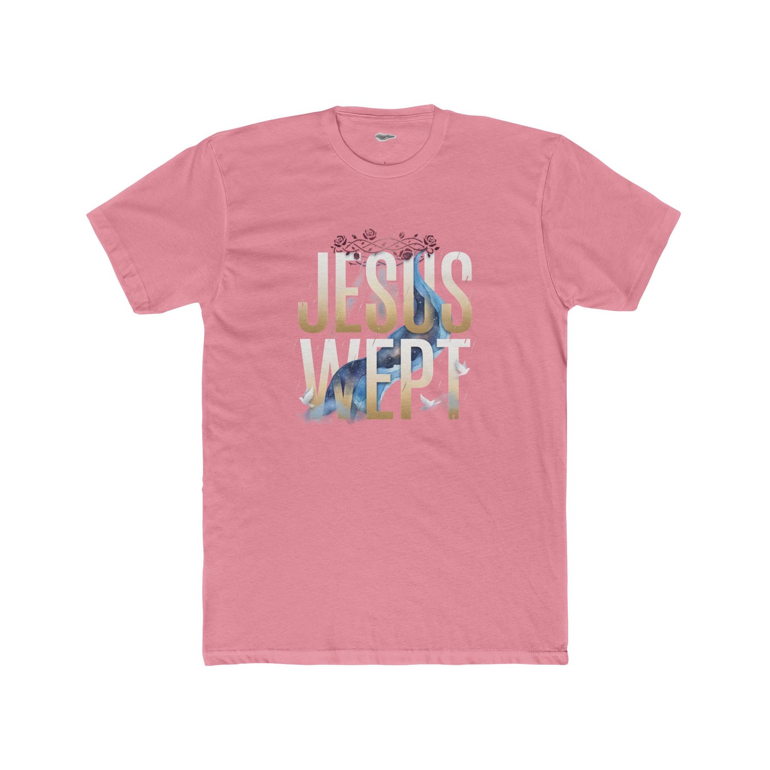 "Jesus Wept" Graphic Tee — Unisex Cotton T-Shirt