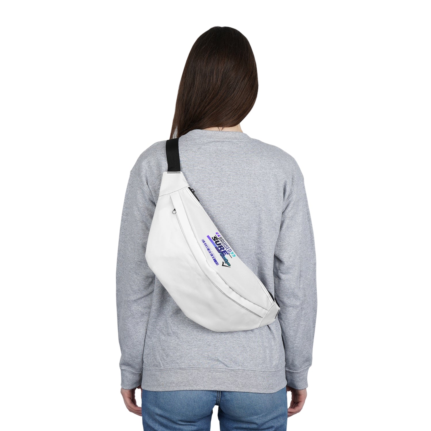 "Bruised But Not Broken" Fanny Pack — Adjustable Waist Belt Bag for Men &amp; Women