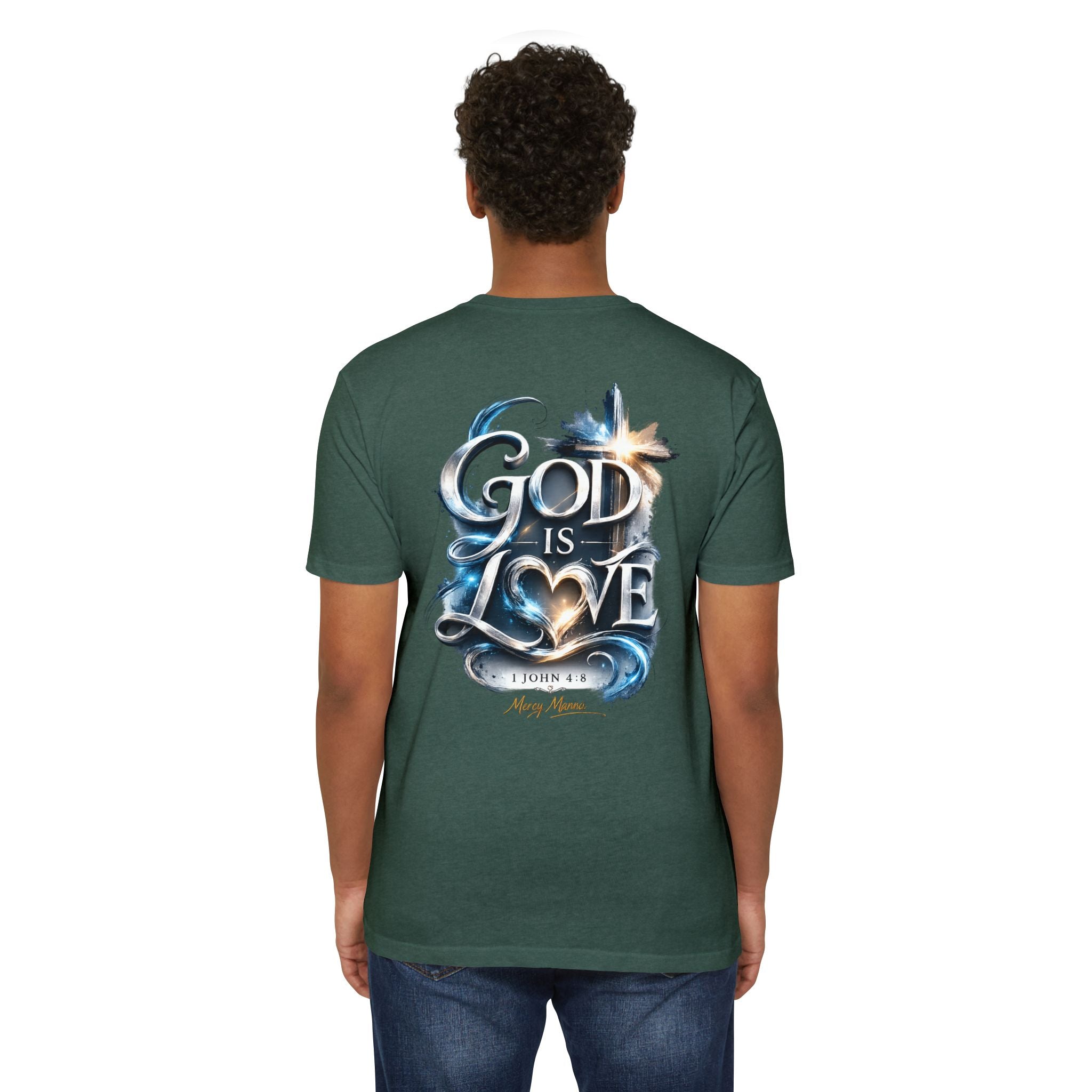 God Is Love T-Shirt — Christian Faith Tee (1 John 4:8)