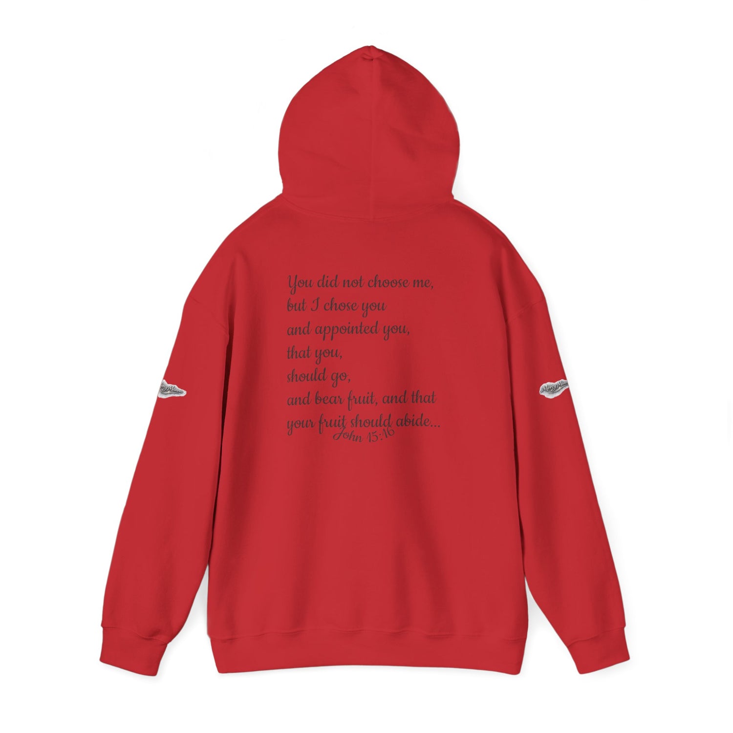 "Chosen &amp; Set Apart" Olive Leaf Graphic Pullover Hoodie — Unisex Sweatshirt