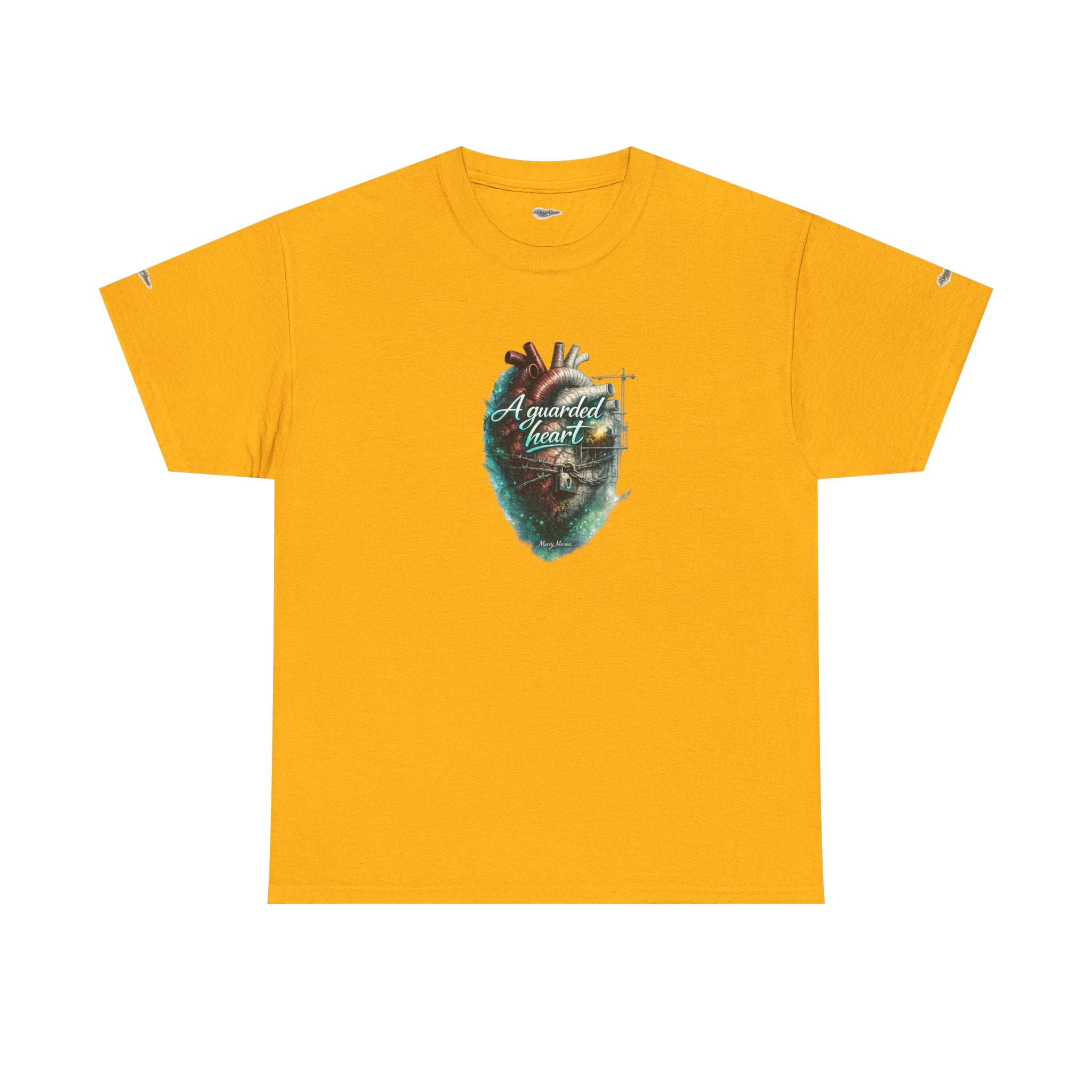 Christian Graphic Tee — "A Guarded Heart" Proverbs 3:5-6 Faith T-Shirt