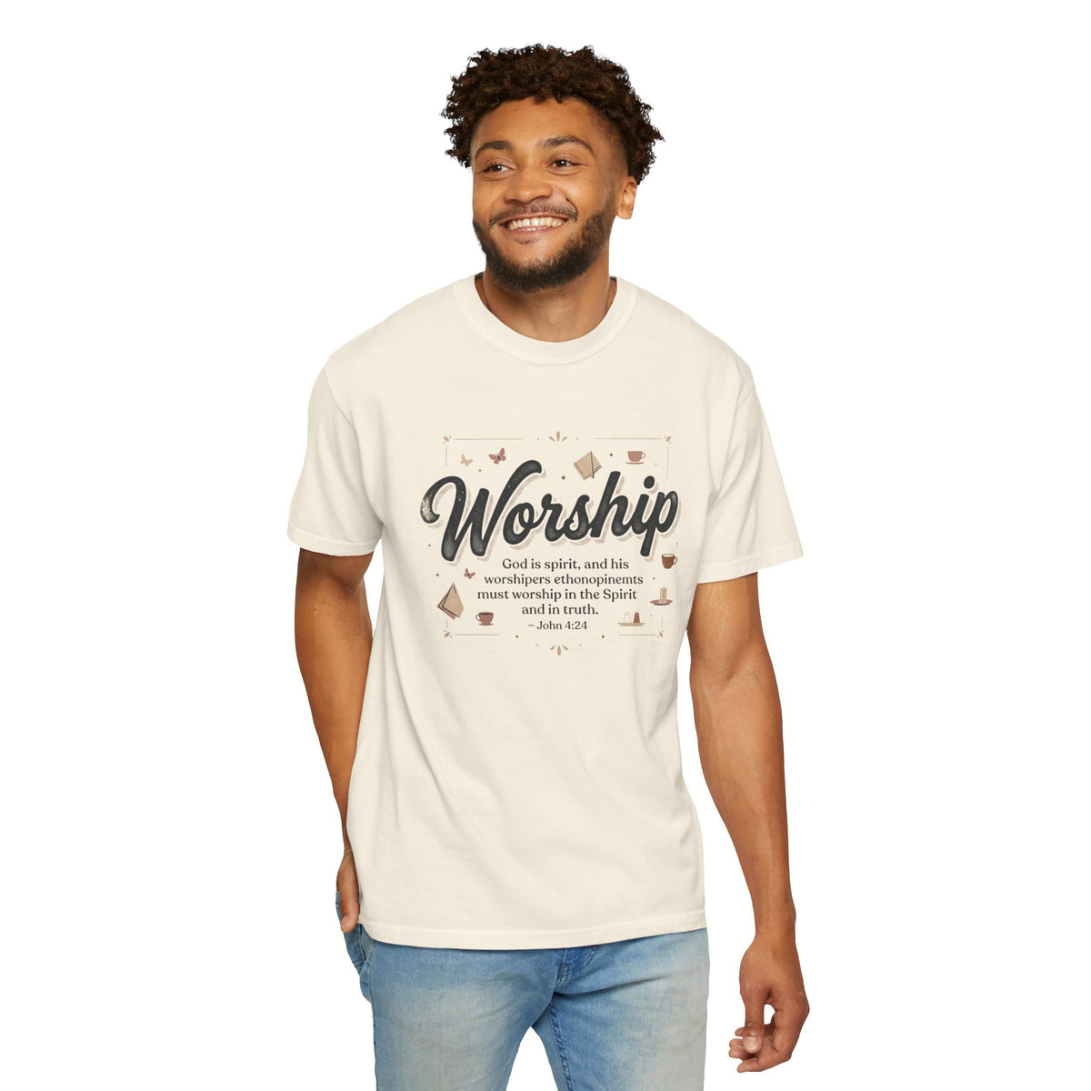 Mercy Manna Worship Inspirational T-Shirt