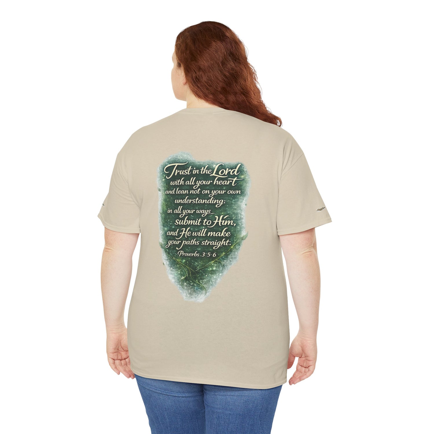 "A Guarded Heart" Graphic Tee — Unisex Cotton T-Shirt