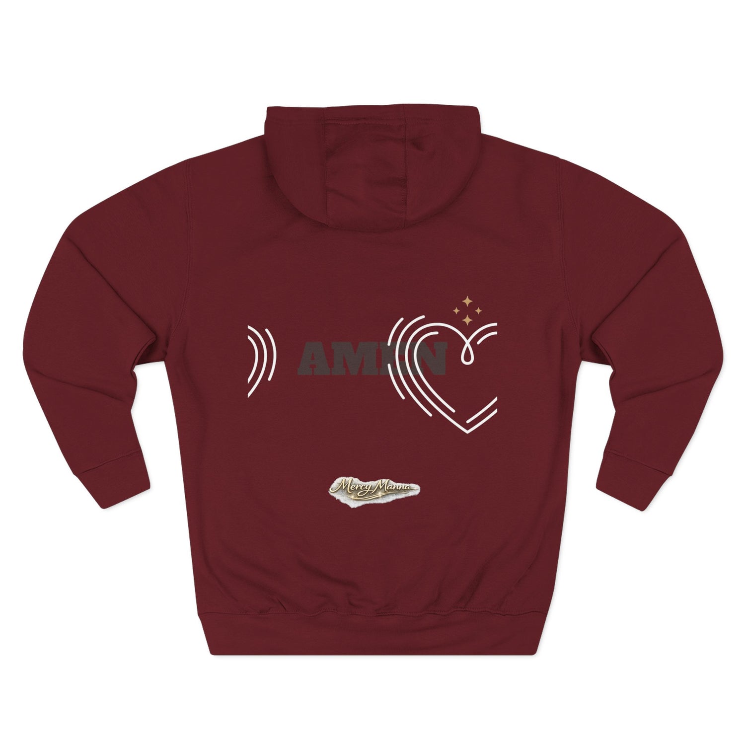 "Be Christlike" Honeybee Graphic Pullover Hoodie — Unisex Fleece Sweatshirt