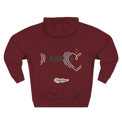 "Be Christlike" Honeybee Graphic Pullover Hoodie — Unisex Fleece Sweatshirt