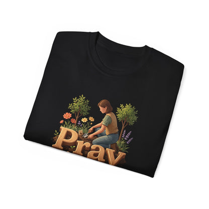 Pray Graphic Tee — Unisex Cotton T-Shirt