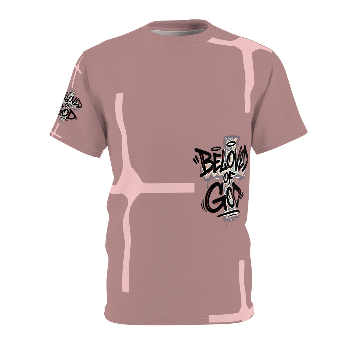 Mercy Manna Beloved of God T-Shirt – Love Streetwear All-Over Print