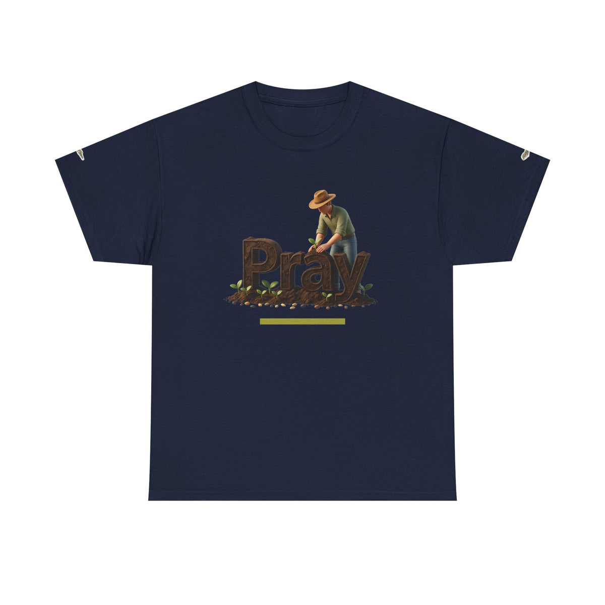 Pray Always Graphic Tee — Heavy Cotton T-Shirt