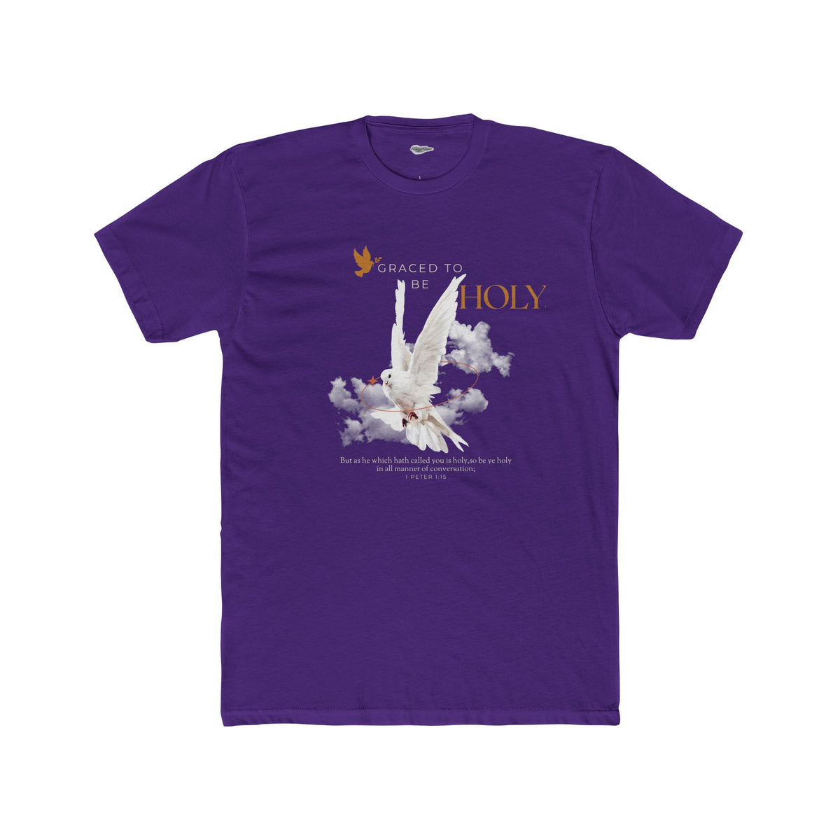 Holy Dove Minimalist Graphic Tee — Unisex Cotton T-Shirt